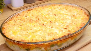 Bereiten Sie Reis auf diese Weise zu, das Ergebnis ist erstaunlich! Reisauflauf Rezept!