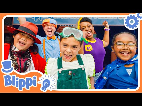 Blippi e Meekah e os Super Dançarinos! | Blippi em Português | Vídeos Educativos para Crianças