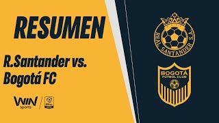 Real Santander vs. Bogotá FC (resumen y goles) | Torneo BetPlay Dimayor 2025-2 | Fecha 4