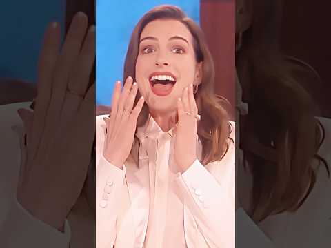 Anne Hathaway on how Ocean’s 8 co-stars made her feel secure on set #interview #AnneHathaway #shorts