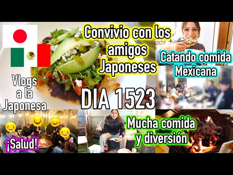 FIESTA CASERA Con amigos JAPONESES 🎉🌮  + Catando COMIDA MEXICANA 🇲🇽 JAPÓN - Ruthi San ♡ 09-11-24