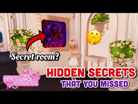 🤫*HIDDEN* Secrets That you *MISSED* in the New Dress to Impress Valentines Update