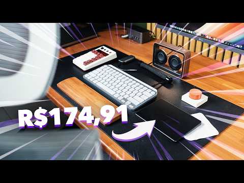 Produtos de Setup BARATOS para PRODUTIVIDADE que eu comprei | Por menos de R$300,00