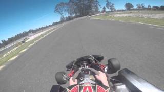Fábio Silva Kart 100cc 3rd run (crash)