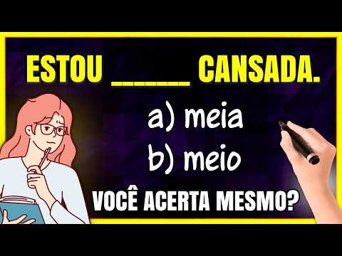 5 ERROS de Português que Você Comete SEM PERCEBER! (APRENDA A EVITÁ-LOS!)