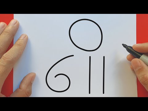 How To Draw a Rabbit From Numbers 6110