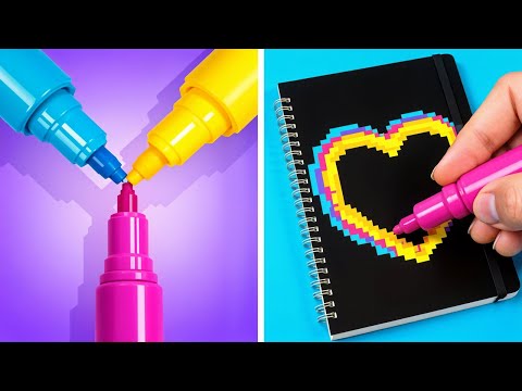 LUXURY vs. BUDGET ART CHALLENGE | Quem ganha US$ 10.000 com as ideias DIY mais criativas da 123 GO!