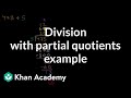 Understanding Division with Partial Quotients