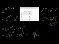 Exponential Expressions and Properties