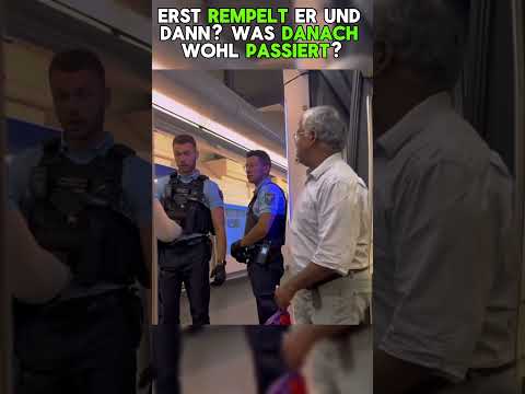 Warum man die Polizei NIEMALS anrempeln sollte! (instant Karma)