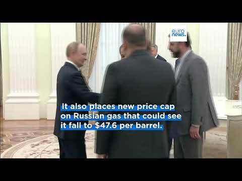 YouTube video thumbnail: EU Imposes new Sanctions on Russia's oil and Banks After Robert Fico Lifts his Veto