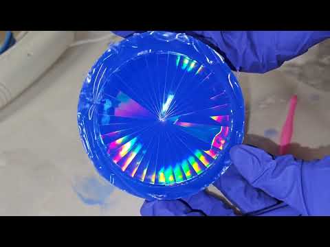 How to make holographic silicone molds step by step