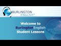 Burlington English Activity Guidelines
