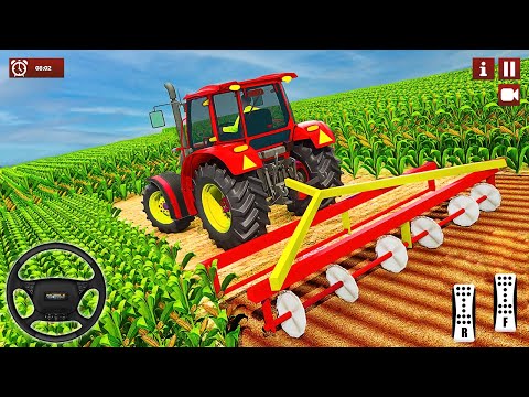 New Tractor Games - Modern Farm Tractor Driving Games - Farming Tractor 3D - Android Gameplay