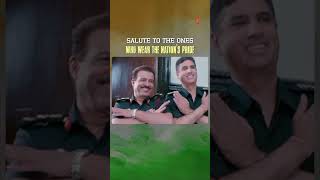 Salute To Our Army🫡🫡✨ Fauji Vardi😍 #shorts