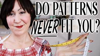 Don't Fit 'Standard' Pattern Sizes? Start Sewing Clothes That Fit YOUR Shape!