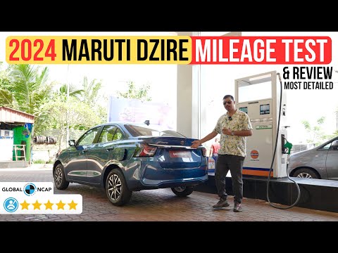 2024 New Maruti Dzire Mileage Test & Review - लाइन लगेगी इसको ख़रीदने के लिए 🔥