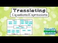 Translating Verbal and Algebraic Expressions