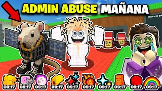 MAÑANA ADMIN ABUSE *HORARIOS* 😱 CÓMO HACER RITUAL LOS SPYDERINI 😎 Roba un Brainrot
