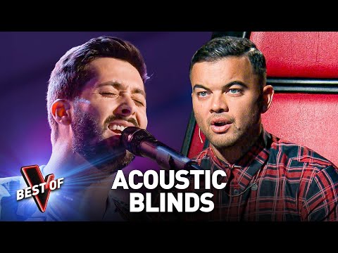 Incredible ACOUSTIC Blind Auditions on The Voice