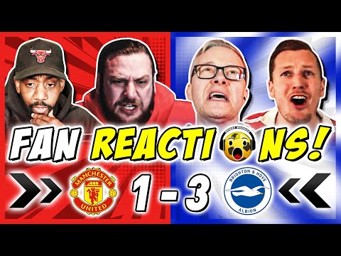 MAN UTD FANS RAGING ๐ก REACTION TO MAN UTD 1-3 BRIGHTON | PREMIER LEAGUE FAN REACTIONS