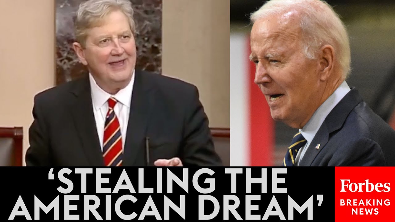 BREAKING NEWS: John Kennedy Unleashes Blistering Takedown Of Biden Over Inflation