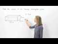 Volume of Rectangular Prisms
