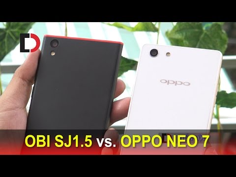 (VIETNAMESE) Obi SJ1.5 vs Oppo Neo 7 So sánh Chi tiết