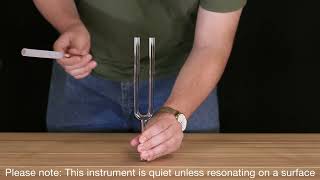 Meinl - Solfeggio Crystal Tuning Fork 285Hz/C#4 - 10mm (SOLCTF285 | Gongs Unlimited