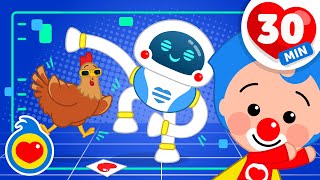 1,2,3: Vamos Mexer O Corpo! 👏 🤸‍♀️ | 30 minutos de Música Infantil com Um Herói do Coração ❤️
