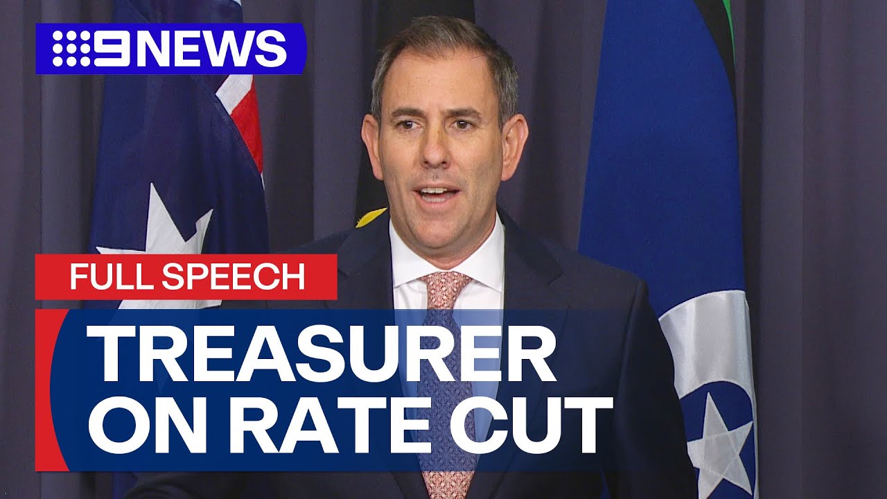 FULL SPEECH: RBA Governor addresses media after rate decision | 9 News Australia