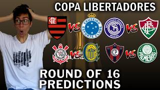 wait...IT'S ALL DRAWS?! | 2026 Copa Libertadores Round of 16 PREDICTIONS | 2nd Leg