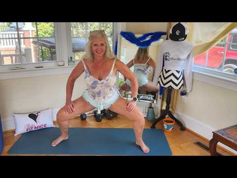🔥 Inner Thigh Burn Over 50 | Sculpt Sexy, Strong Legs at Any Age! | Reba Fitness 🔥