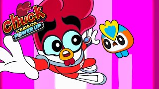 Chuck Chicken Power Up 🔥 Top episodes 🔥 Superhero cartoons