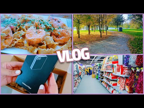 [VLOG] SAMSUNG ZFLIP6 UNBOXING, COOKING, WALK WITH ME, HAUL