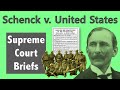 Understanding Schenck v. United States