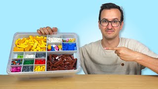 How to sort small LEGO collections