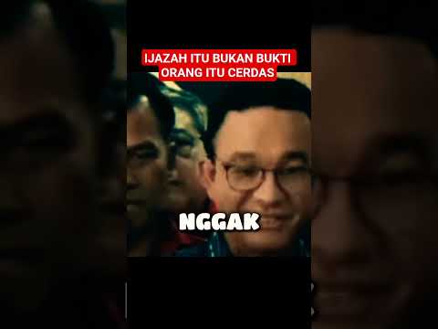 IJAZAH ITU BUKAN BUKTI ORANG ITU CERDAS #pdip