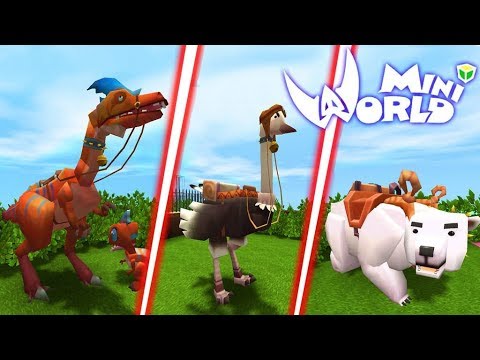 Como DOMESTICAR Animales💟MiniWorld💟