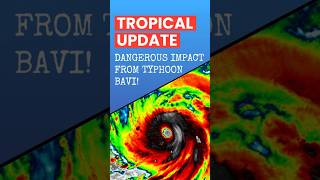 Super Typhoon Bavi, Catastrophic Impacts Expected!... #weather #typhoon #bavi #guam #marianaislands