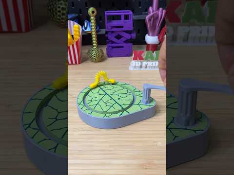 3D Printed Automatic Inchworm Caterpillar | Best Mechanical 3D Prints