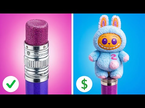 VIRALNE GADŻETY DIY! 🤯 Zabawne Wyzwanie z Gniotką i Przeróbki ze Śmieci na Sztukę od 123 GO!