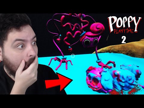 É ASSIM QUE A MOMMY LONG LEGS MATA O PJ LAGARTA PUG !! - INCRÍVEL! - Poppy Playtime CAPITULO 2