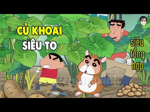 Siêu Tổng Hợp Shin - Thử Thách Cấm Cười Khi Ăn | Shin Tập Mới Để Ăn Cơm | Shin Cậu Bé Bút Chì