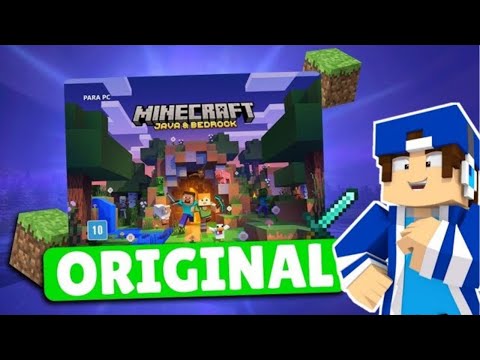 COMPREI O MINECRAFT ORIGINAL E MOSTREI O PASSO A PASSO! (2024)