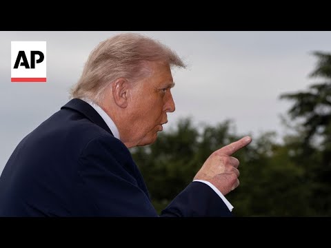YouTube video thumbnail: Trump Tells Australian Reporter: 'You're Hurting Australia'