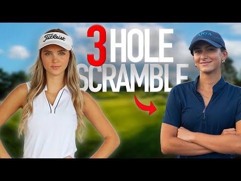 GOLF SCRAMBLE WITH A SCRATCH GOLFER | Paige Mackenzie