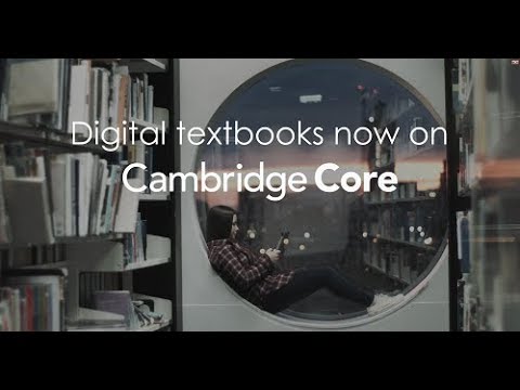 Textbooks on Cambridge Core