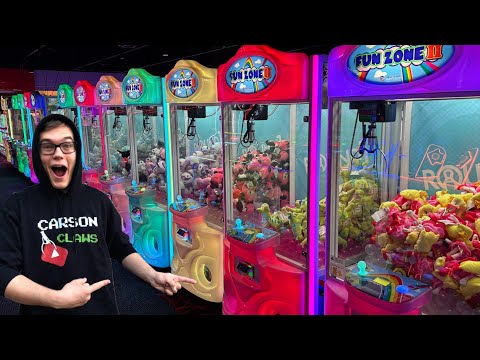 Look at All of these Claw Machines!