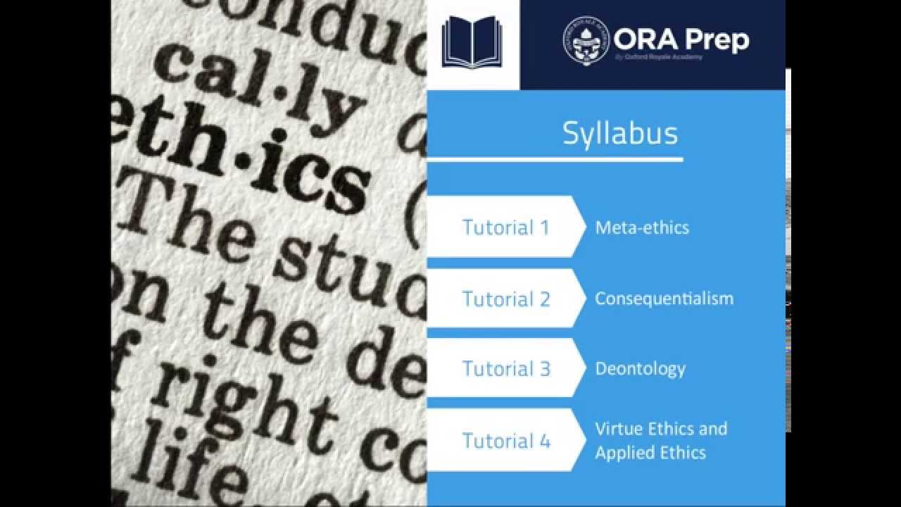 Ethics: An Overview